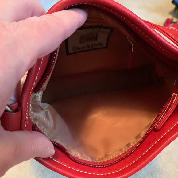 Osgoode Marley Red Purse - Picture 2 of 7